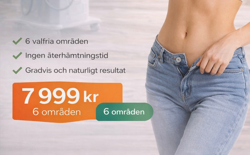 HIFU 12D Kroppsbehandling i Stockholm (Östermalm) – Paket 6 områden